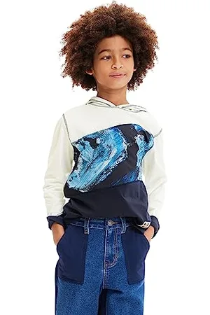 Desigual Chłopięca koszulka z długim rękawem Ts_Xavier, , M