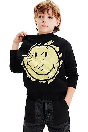 Desigual Chłopięcy kardigan JERS_Angus Smiley, , M
