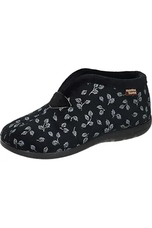 Manitu Damskie kapcie 340047-01, czarne, rozmiar 39, , 39 eu