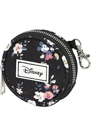 Disney Myszka Miki Nature -Portmonetka Cookie, Czarna, 8,7 x 8,7 cm