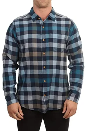 Hurley Męski Portland Flanela długi rękaw, , S