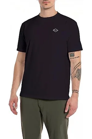 Replay T-shirt męski Regular Fit Hyperflex, , S