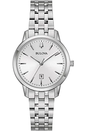 BULOVA Damski analogowy zegarek kwarcowy z bransoletką ze stali nierdzewnej 96M165, , bransoletka