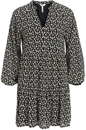 Object Sukienka damska OBJMILA GIA L/S NOOS, czarna, 42, , 42