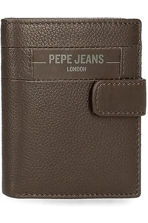 Pepe Jeans Checkbox Portfel pionowy z zamknięciem 8.5x10,5x1 cms Skóra, , Talla única, Portfolio pionowe z zamknięciem kliknięcia