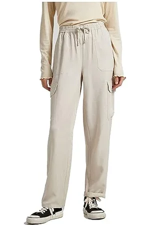 Pepe Jeans Damskie spodnie Felisa, białe (mus), M, , M