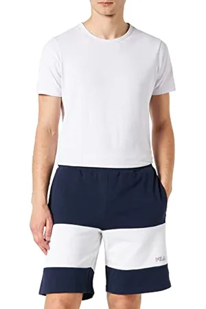 Fila Stephens Blocked Sweat szorty męskie, Black Iris-Bright White, S