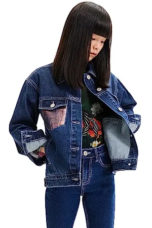 Desigual Dziewczęca kurtka dżinsowa Chaq_Agnes Girl, , 6 Lata