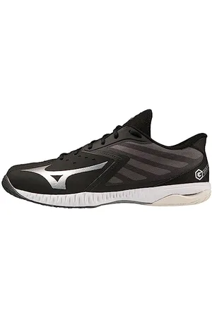Mizuno Unisex Wave GK Wewnątrz, czarny/srebrny/biały, 39 EU, , 39 EU
