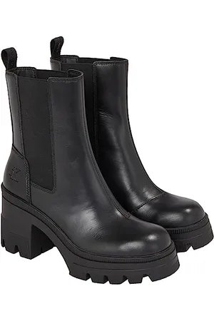 Calvin Klein Damskie buty Chelsea na grubym obcasie LTH Mid, , 39.5 EU