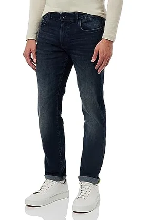 Camel Active Męskie dżinsy Slim Fit FleXXXactive z 5 kieszeniami, , 34W / 32L