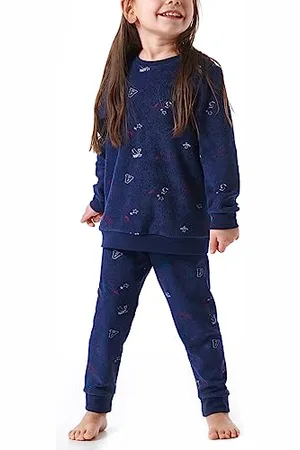 Schiesser Mädchen Schlafanzug Set Pyjama warme Qualitäten Frottee - Fleece - Interlock - Größe 92 bis 140
