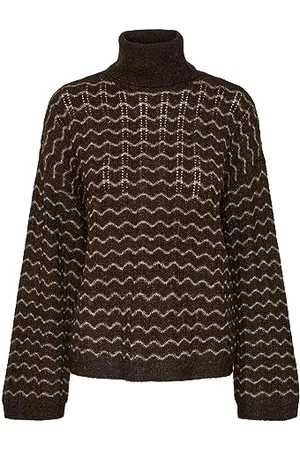 Pieces® Bestseller A/S PCJOYCE LS Oversize Roll Neck Knit BC, , M