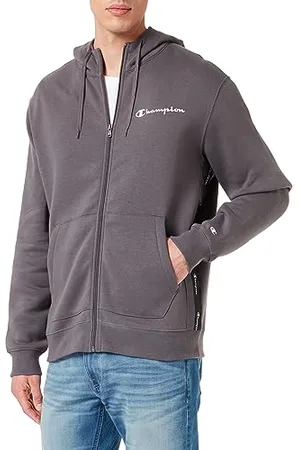 Champion Męska bluza z kapturem Legacy American Tape-Powerblend Fleece Full-Zip, , S