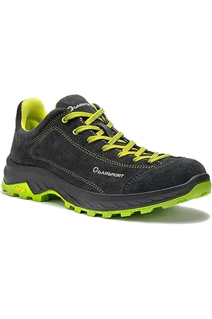 Garsport Męskie buty trekkingowe Rozes Low, Antracyt Limonka, 36 EU