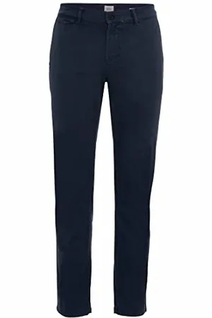 Camel Active Męskie chinosy Regular Fit z zawartością bawełny organicznej, granatowy, 31W / 30L