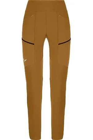 Salewa Puez Warm Durastretch Cargo Tights Women, Golden Brown, L, , L