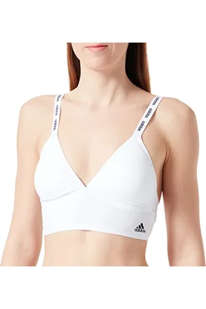 adidas Miękki biustonosz biustonosz trójkątny damski wygodny biustonosz mikrofibra na każdy dzień (rozmiar XS - XXL) - wygodna bielizna damska, , L