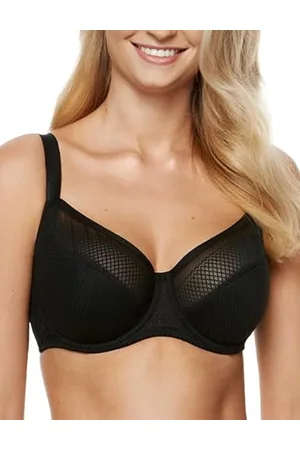 Gorteks Holly-B3 Biustonosz z półwyściółką, Embroidery Bra, Comfort – 65E, , , 65E