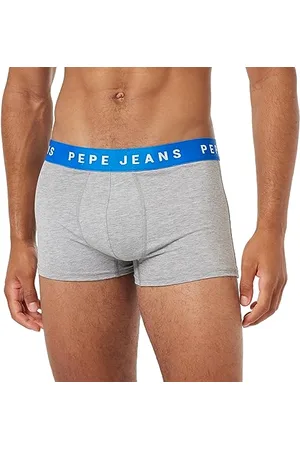 Pepe Jeans Męskie logo Tk Lr 2P Spodnie, szary Marl, S (2 sztuki), Szary melanżowy