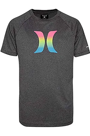 Hurley Chłopięca koszula Hrlb Ombre Icon UPF Rash Guard, , 6 lat