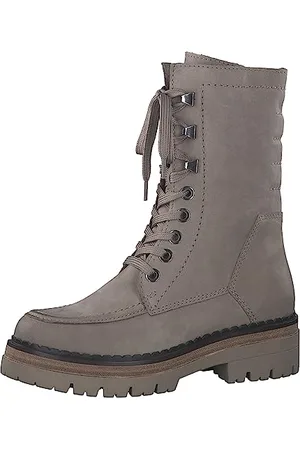 Marco Tozzi Damskie 2-26211-41 łódź z ciepłą podszewką, taupe nubuck, 40 EU, , 40 EU