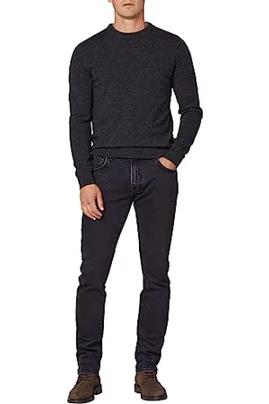 Hackett Dżinsy męskie Black Washed Denim, , 32W / 34L