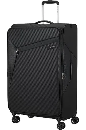 Samsonite Litebeam - Spinner L, rozszerzalna walizka, 77 cm, 103/111 L, czarny (czarny)