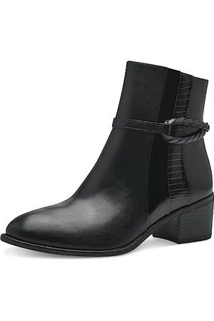 Marco Tozzi Damskie 2-25325-41 botki na obcasie, Black Comb, 39 EU, , 39 eu