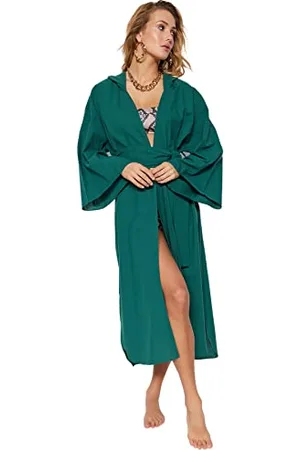 Trendyol Kimono damskie i kaftan-zielone-regularne, , 34