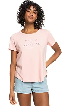 Roxy ™ Ocean After - T-shirt - damski - XS - różowy