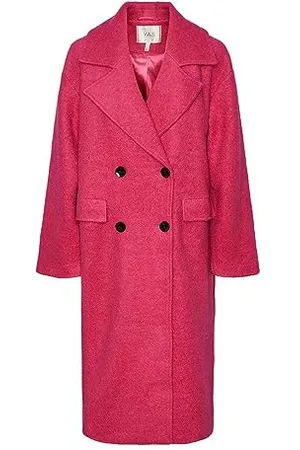 Y.A.S Damski płaszcz wełniany mila Ls Wool Mix Coat S. Noos, , XL