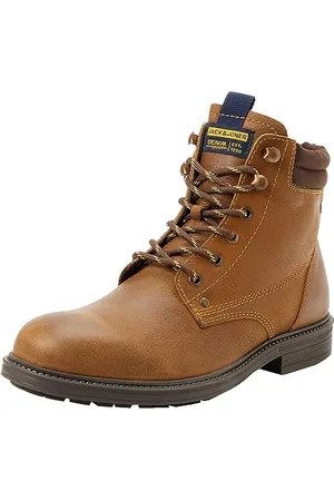 JACK & JONES Bestseller A/S Jfwsolomon Leather Boot Sn buty sznurowane, , 42 EU