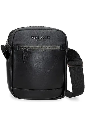 Pepe Jeans Grays średniej wielkości torba, czarna, 17 x 22 x 6 cm, poliester, czarna, rozmiar uniwersalny, , Rozmiar uniwersalny, Średniej wielkości torba na ramię