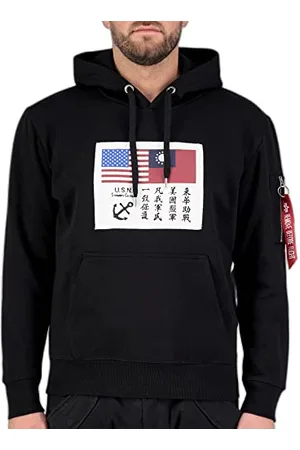 Alpha Industries USN Blood Chit Hoody Bluza z kapturem dla mężczyzn