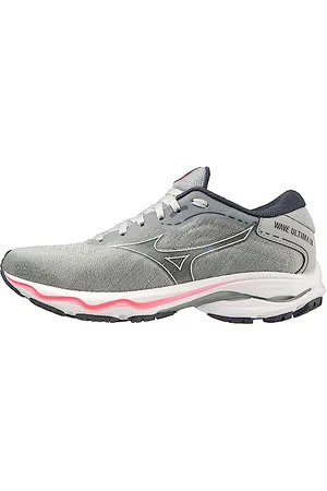 Mizuno Damskie Wave Ultima 14 do biegania, Quarry White H VPink, 7 UK, , 40.5 EU