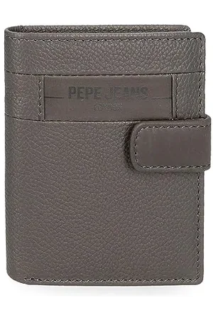 Pepe Jeans Checkbox Portfel pionowy z zamknięciem 8.5x10,5x1 cms Skóra, , Talla única, Portfolio pionowe z zamknięciem kliknięcia