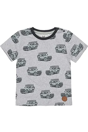 Koko Chłopięca koszulka chłopięca T Light Grey Cars, , 6 miesi?cy