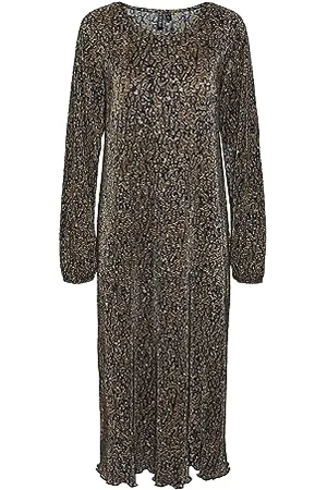Pieces® Bestseller A/S Damska sukienka Pcjohanne Ls O-Neck Midi, , M
