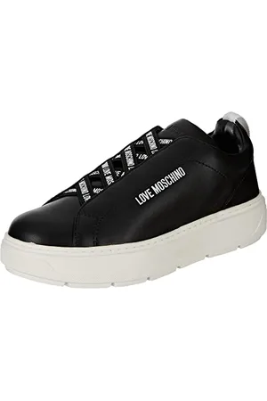 Moschino Damskie buty sportowe Ja15824G0GIA000, czarne, 41 EU, , 41 EU