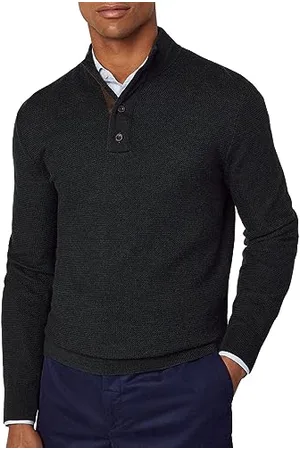 Hackett Sweter męski Micro Weave Stitch Hb, , M