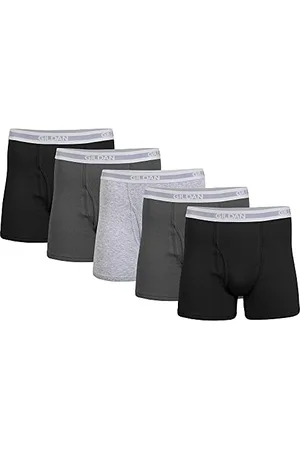 Gildan Męskie bokserki, Kurzes Bein, wielopak Retroshorts (5-pak), , M