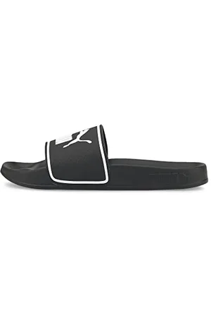 PUMA Unisex dziecięce sandały Leadcat 2.0 Jr Slide, Czarna , biała - 20 EU