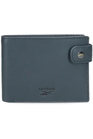 Reebok Switch Portfel Poziomy z zamknięciem kliknij 11x8,5x1 cms Skóra, , Talla única, Portfolio poziome z zamknięciem kliknięcia