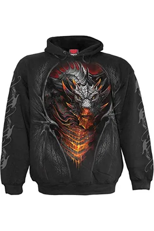 Spiral DRACONIS - Bluza z kapturem - czarna - XL