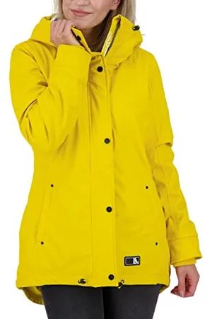 alife kickin Alife and Kickin damska kurtka przeciwdeszczowa ElmaAK A XS-XXL, Citron, S, , S