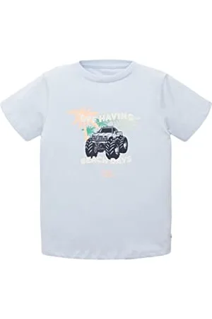 TOM TAILOR Chłopcy 1036031 dziecięcy T-shirt, 31664-Summer Lilac, 128/134, , 128