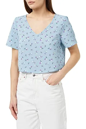 Noisy May Damski t-shirt z dekoltem w serek Nmclara S/S, , XL
