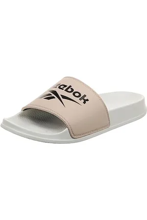 Reebok Sandały męskie Fulgere Slides, Kreda miękka ecru rdzeń czarny, 39 EU