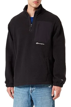 Champion Rochester 1919 Eco Future - Recycled Polar Half Zip Bluza, Czarny, XXL Męskie FW23, , XXL